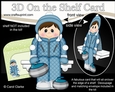 3D On the Shelf Card Kit - Winter Sports Garry goes Curling