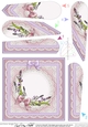 Bluebells Quick Card with Fan Pyramage Topper
