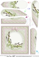 Bluebells Quick Card with Fan Pyramage Topper