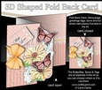 3D Shaped No-Hole Fold Back Mini Kit - Birdcage, Butterflies Flowers & Lace 