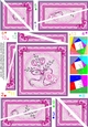 Romantic Lovely Roses Twisted Spiral Side Stacker