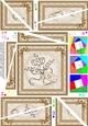 Romantic Lovely Roses Twisted Spiral Side Stacker