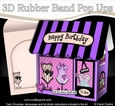 3D Shoppe Pop Up Rubber Band Card Kit - The Oh La La! Corset Shop