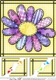 8 x 8 Patchwork Petals Scalloped Corner Topper