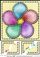 8 x 8 Patchwork Petals Scalloped Corner Topper
