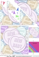 New Baby Sweet Heart Scallop Corner side stacker Topper