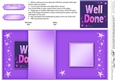 Well Done No-Hole Fold Back Card