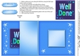 Well Done No-Hole Fold Back Card