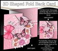 3D Shaped No-Hole Fold Back Mini Kit - Birdcage, Pretty Astrantia Flowers Butterflies & Lace 