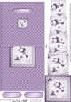 Apple Blossom No-Hole Easy Over the Edge Card & Spiral Pyramid Topper