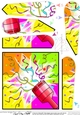 Celebration Party Poppers Fan Pyramage Topper