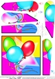 Celebration Party Balloons Fan Pyramage Topper