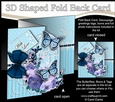 3D Shaped No-Hole Fold Back Mini Kit - Birdcage, Spring Flowers, Butterflies & Lace 