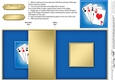 Playing Cards No-Hole Fold Back Card