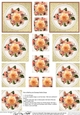 Flowers and Pearls Pyramage sheet