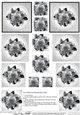 Flowers and Pearls Pyramage sheet