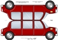 Large DL Stretch Limo Shaped Card