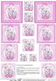 Fluttery Butterfly Pyramage sheet