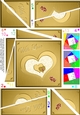 Elegant Hearts Quick Card with Twisted Spiral Side Stacker