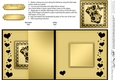 Elegant Hearts Quick Card with Twisted Spiral Side Stacker