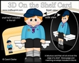 3D On the Shelf Card Kit - Little Beaver Scout Mackie