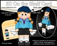 3D On the Shelf Card Kit - Little Beaver Scout Wanda