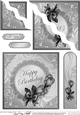 Roses & Metallic Lace Wavey Corner Stacker