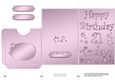 Elegant Metallic 21st Birthday Lottery Wallet Card