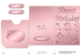 Elegant Metallic 21st Birthday Lottery Wallet Card