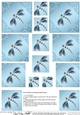 Diamante Dragonfly Pyramage sheet