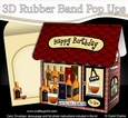 3D Shoppe Pop Up Rubber Band Card Kit - The Little Whisky Distillery Shop