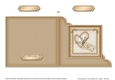 Adorable Hearts - Love Heart Cut and Fold Corner Card