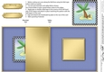 Treasure Island/Desert Island No-Hole Fold Back Card