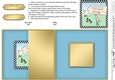 Treasure Island/Desert Island No-Hole Fold Back Card
