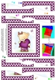 Hunney Bear Rosie has a Love Heart - Wavy Spiral Side Stacker