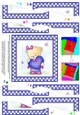 Hunney Bear Rosie has a Love Heart - Wavy Spiral Side Stacker