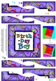 Birthday Boy Wavy Spiral Side Stacker