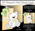 3D Shaped No-Hole Fold Back Mini Kit - New Baby Teddy