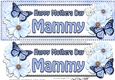 Large DL Happy Mothers Day MAMMY Floral Butterflies 3D decoupage