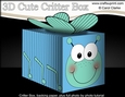 3D Cute Critter Treat Box Gift Set Mini Kit - Cute Bug