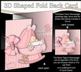 3D Shaped No-Hole Fold Back Mini Kit - New Baby Girl Cradle