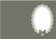 A5 Pearls and Lace Card Front or Insert
