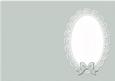 A5 Pearls and Lace Card Front or Insert