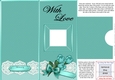 Add a Photo Card Roses & Lace with easy fold frame