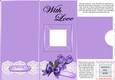 Add a Photo Card Roses & Lace with easy fold frame