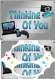 A5 THINKING OF YOU Gadgets n Gizmos Scallop Corners & Pyramage
