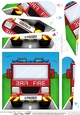 Fun Fire Engine Congratulations You Passed Driving Test Fan Pyramage Topper