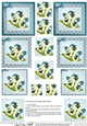 Pansy on Butterfly lace Pyramage Sheet