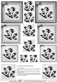 Pansy on Butterfly lace Pyramage Sheet