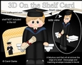 3D On the Shelf Card Kit -  Little Graduate Devin